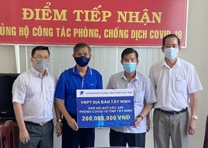 VNPT Tây Ninh: Chung tay phòng, chống dịch Covid-19 