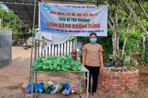 “Gian hàng không đồng” – Chia sẻ yêu thương 