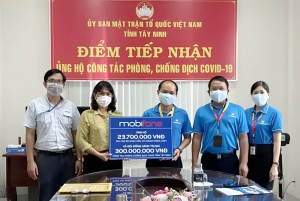 Mobifone đồng hành cùng Tây Ninh phòng chống dịch Covid-19 