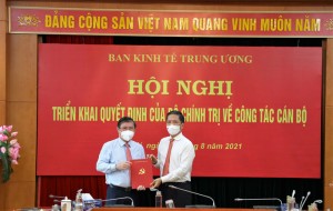 Ông Nguyễn Thành Phong chính thức làm Phó Ban Kinh tế Trung ương 