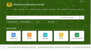 Người dân có thể đăng ký thường trú, tạm trú online 