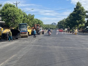 Thường xuyên thực hiện duy tu sửa chữa các tuyến đường bảo đảm an toàn giao thông 