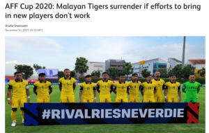 Tuyển Malaysia dọa bỏ AFF Cup trước trận gặp Việt Nam 