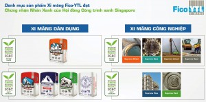 Xi măng Fico-YTL ra mắt dòng sản phẩm xi măng thân thiện với môi trường 