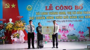 Xã Long Thành Nam đạt chuẩn nông thôn mới nâng cao - Báo Tây Ninh Online