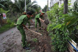 Công an Tây Ninh ra quân làm công tác dân vận - Báo Tây Ninh Online