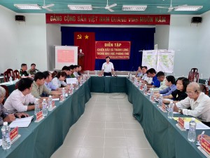 Châu Thành: Diễn tập chiến đấu phòng thủ xã Thành Long năm 2022 - Báo Tây Ninh Online