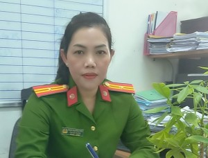 Nữ trinh sát hết lòng vì công việc - Báo Tây Ninh Online