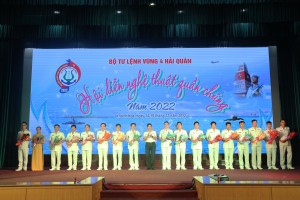 Vùng 4 Hải quân: Bế mạc Hội diễn nghệ thuật quần chúng năm 2022 - Báo Tây Ninh Online