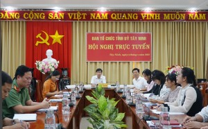 Ban Tổ chức Tỉnh uỷ Tây Ninh nhận cờ thi đua xuất sắc tiêu biểu năm 2022 - Báo Tây Ninh Online