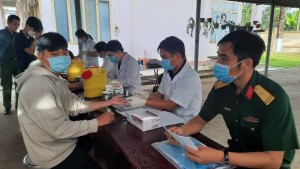 Giám sát HIV, ma tuý đối với công dân trúng tuyển NVQS và tham gia Công an nhân dân năm 2023 - Báo Tây Ninh Online