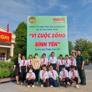 Trao giải cuộc thi “Đại sứ học đường khắc phục bom mìn” - Báo Tây Ninh Online