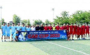 Giải bóng đá ngành xe tỉnh Tây Ninh - Car Cup 2022: Toyota Tây Ninh vô địch - Báo Tây Ninh Online