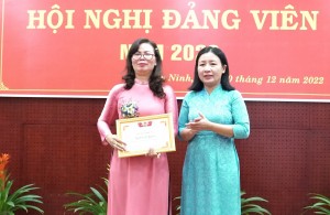 Đảng bộ Văn phòng Tỉnh uỷ: Hoàn thành tốt các chỉ tiêu Nghị quyết năm 2022 - Báo Tây Ninh Online