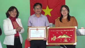 Thị xã Trảng Bàng: Khởi công xây dựng cầu giao thông nông thôn tại xã Phước Bình - Báo Tây Ninh Online
