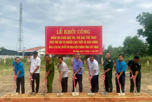 Xây dựng điểm vui chơi giải trí và thể dục thể thao cho trẻ em, người cao tuổi tại xã Bàu Năng