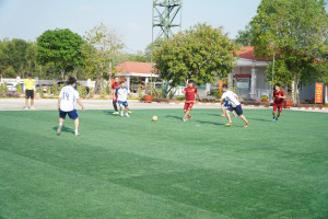 Sôi nổi Giải bóng đá kỷ niệm 66 năm ngày truyền thống Bộ đội Biên phòng Việt Nam