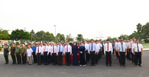 Lãnh đạo tỉnh và Trung ương viếng Đài tưởng niệm anh hùng liệt sĩ tỉnh Tây Ninh