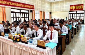 Kỳ họp thứ 13 HĐND huyện Tân Biên: Thông qua nhiều nội dung quan trọng